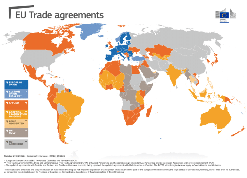 Welcome to France - EU trade agreements 2026