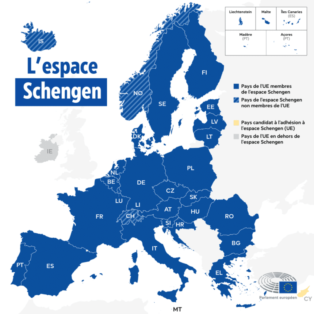 Welcome to France - Espace Schengen